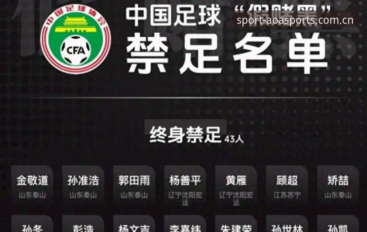 AOA体育APP下载 足坛反腐风暴深度解析:禁足名单背后的行业监管实用指南
